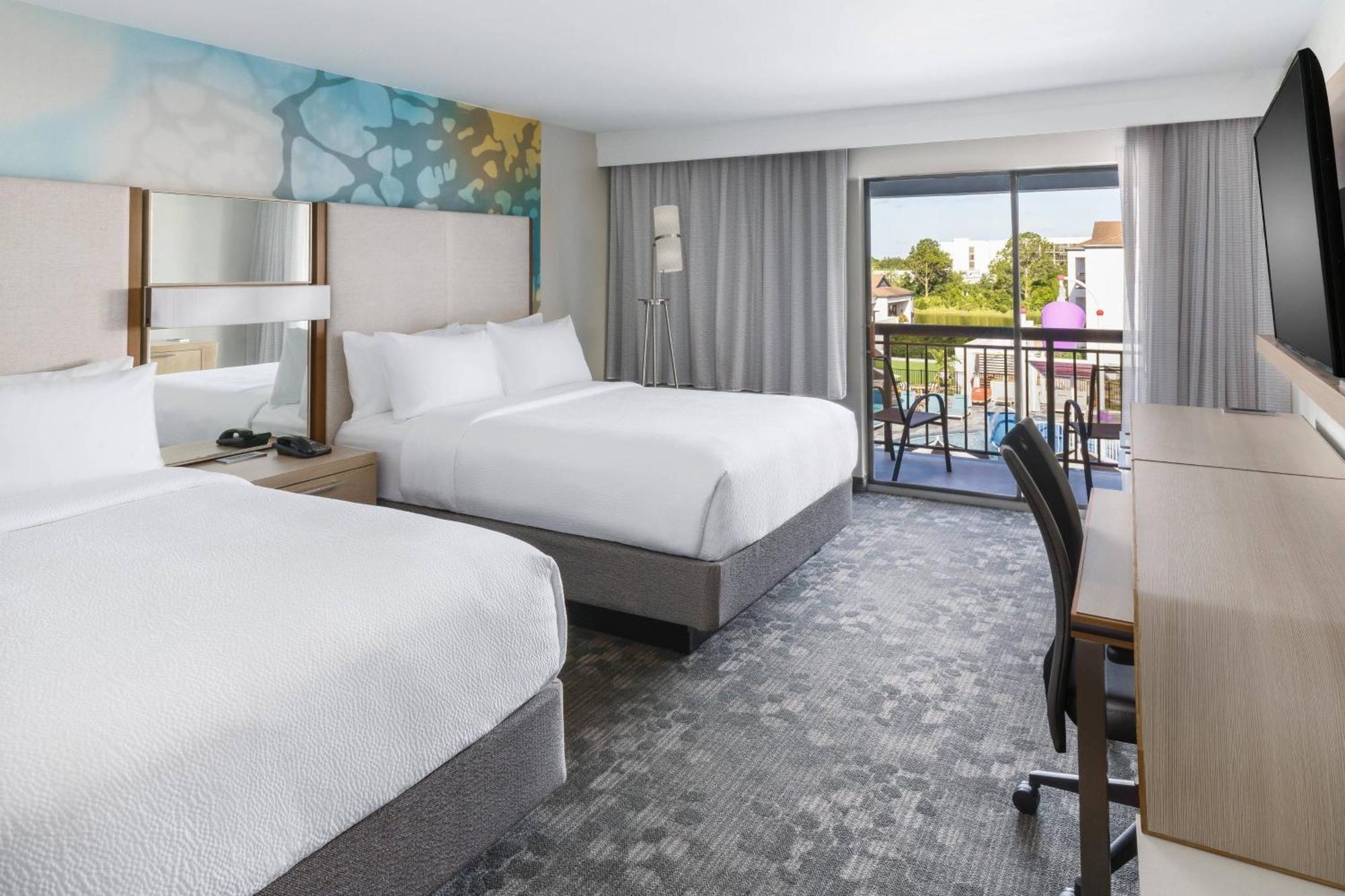Courtyard By Marriott Orlando Lake Buena Vista At Vista Centre Экстерьер фото